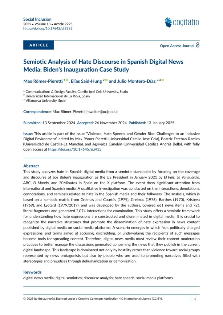 Social Inclusion Hatemedia