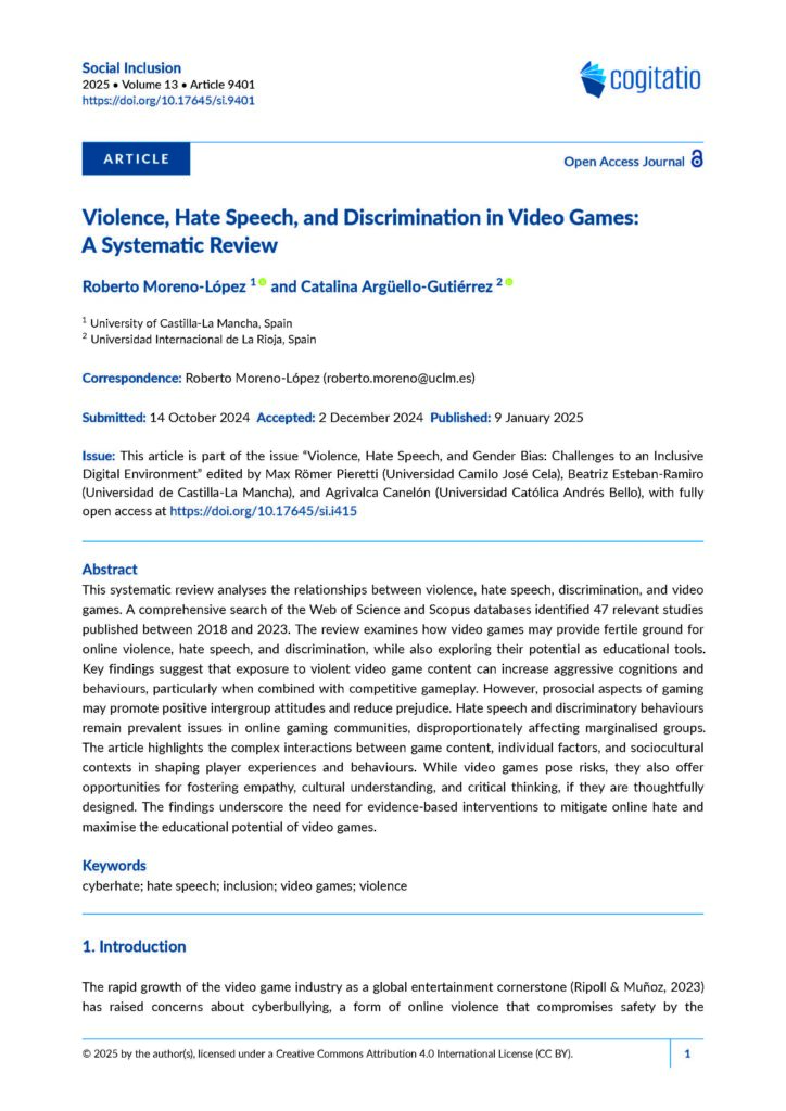 Social Inclusion Hatemedia